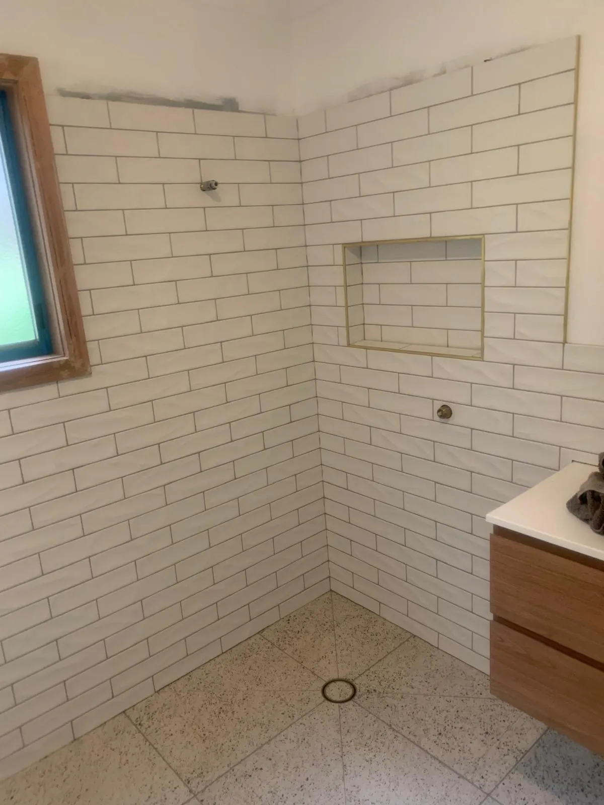 Seamless indoor outdoor tiling transition Melbourne home